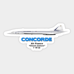 Concorde - Air France "Classic" Sticker